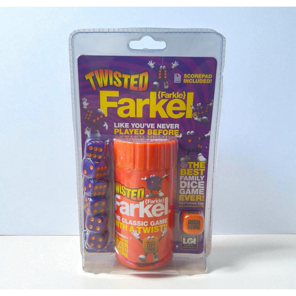 LGI Legendary Games - Twisted Farkel Family Dice Game - NEW - Sealed - Picture 1 of 5